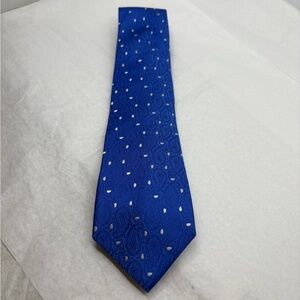 Stafford Mens Formal Necktie 58"Lx3.25"W Navy Neck Tie